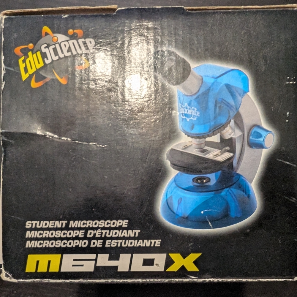 Edu Science Microscope Blue Student Microscope - Picture 4 of 8